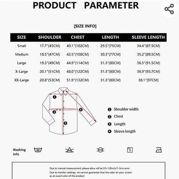 Zeroya Men's Dress Shirts - Picture 5 of 5